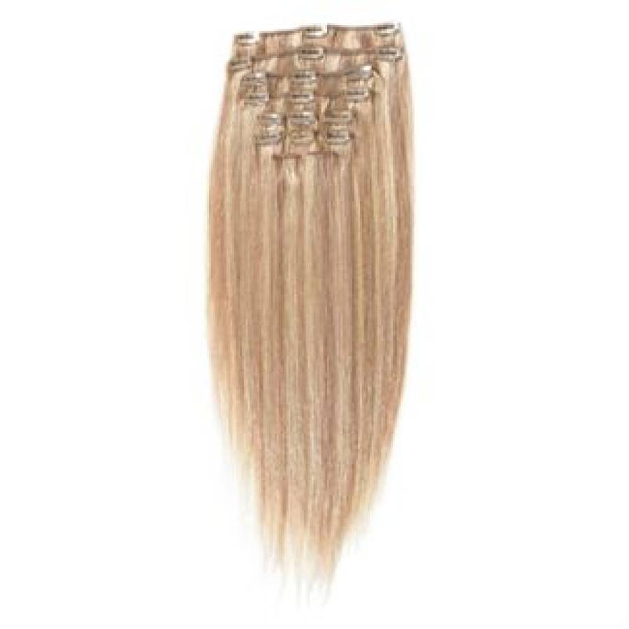 deksel Vervagen academisch FashionGirl | Clip on Hair extensions 65 cm mix blonde #18/613