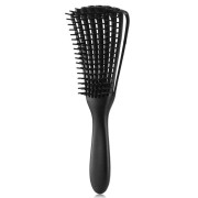 Curved Flex Hairbrush - Black