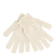 Exfoliating scrubbing bath gloves - Natural Scrub Glove