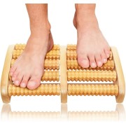 Foot massage roll / roles in wood - 2x5 rolls