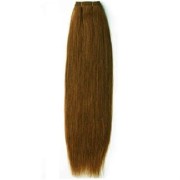 60 cm weft Hair extensions RedBrown 30#