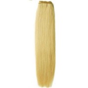 60 cm weft Hair extensions Blonde 613#