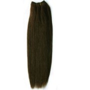 60 cm weft Hair extensions Dark Brown 2#